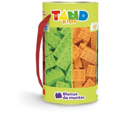 Imagem de Tand Kids - Blocos de Montar - 60 peças - Toyster Brinquedos