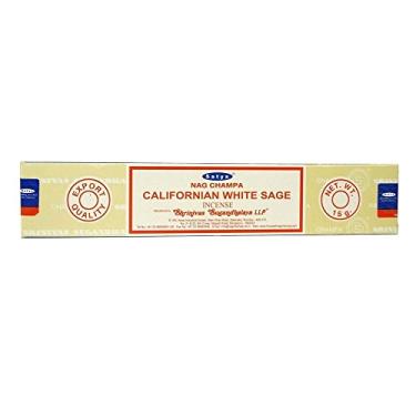 Imagem de Incenso Satya Nag Champa California White Sage com 15g