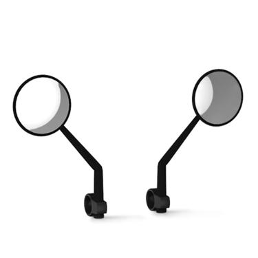 Imagem de Hosioe 2 PCS espelhos retrovisores substituição de vidro retrovisor para scooter elétrica Mijia M365