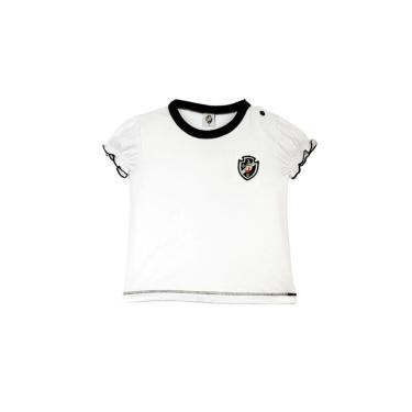 Imagem de Camiseta Vasco, Rêve D'or Sport, Meninas, Branco/Preto, M