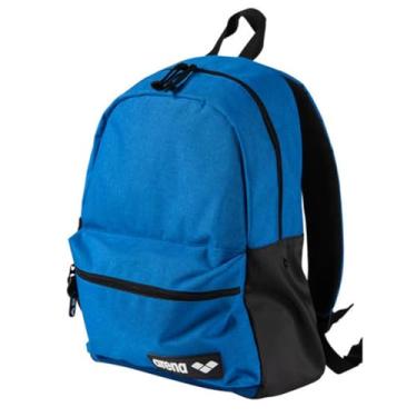 Imagem de arena Mochila Unissex Team 30 Para Viagem Para Homens E Mulheres, Bolsa De Equipamentos De Treinamento De Academia Para Nadadores, 30 Litros, Royal Melange