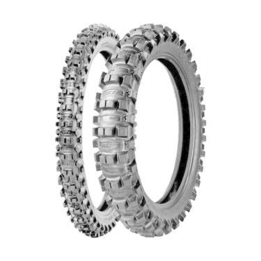 Imagem de Jogo Pneus de Moto Borilli Medium Soft MX 77 80/100-21 51M + 120/90-19 62M TT