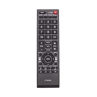 Imagem de GHUST CT-90325 CT90325 Controle remoto de substituição para Toshiba TV 32L1300U 32L1350 32L1350U 32L1400 32L1400U 32L2200 32L2200U 32L2300 32L2300U 32L2300U 2L420 0 32L4200U 32SL400 32SL400U 32SL410