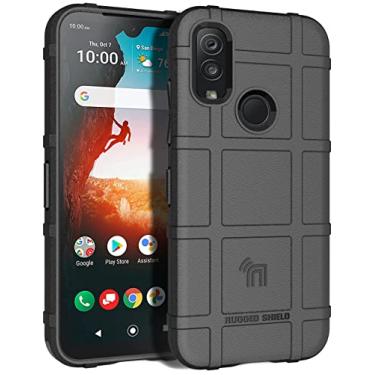 Imagem de Nakedcellphone Série de operações especiais compatível com capa Verizon Kyocera DuraSport 5G UW Phone (C6930), capa protetora robusta armadura tática [anti-impressão digital, textura de aderência fosca] - preta