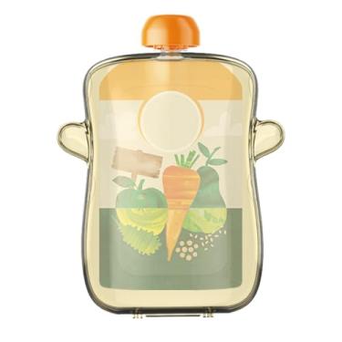 Imagem de Porta-bolsas sem apertar, porta-bolsas para comida de bebê | Suportes para caixas de suco para recipientes de alimentos,Suporte para caixa de leite, garrafa reutilizável para comida de bebê, suporte p
