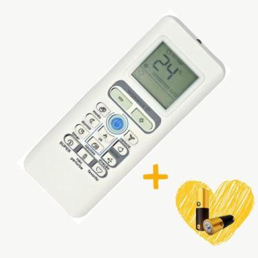Imagem de Controle Remoto Ar Condicionado Compatível com Springer Midea Com Pilh