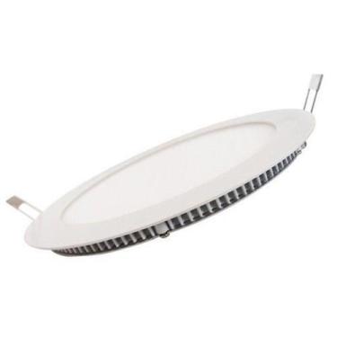Imagem de Painel led embutir redondo 25w bc branco quente