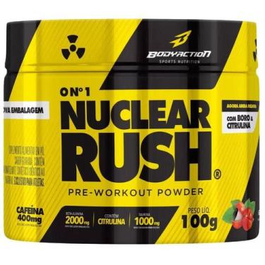 Imagem de Pre Treino Nuclear Rush 100g Bodyaction 