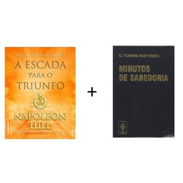 Imagem de Kit Com 2 Livros De Bolso - Minutos De Sabedoria + A Escada Para O Tri