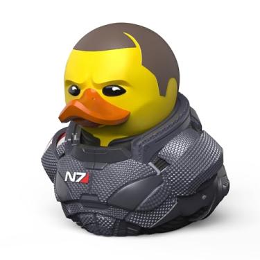 Imagem de TUBBZ Boneco colecionável de pato de borracha de vinil – Mercadoria oficial de Mass Effect – videogame FPS de ação de ficção científica