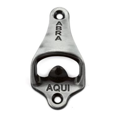Imagem de Abridor de Garrafa Abra Aqui Metal Decoração 1 Unidade - Metallica Ace