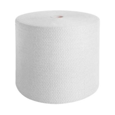 Imagem de Pano Multiuso 28cm x 600 panos em rolo tipo perfex - INOVEN, Branco