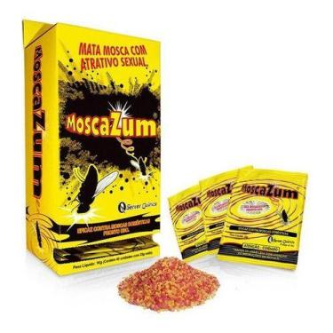 Imagem de Kit Com 5 Sachês Isca Anti Mosca Moscazum Server Química