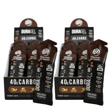 Imagem de 2x Carbogel Box 40g Carbo Alquimia da Saúde Café 15 Unidades 60g, Café