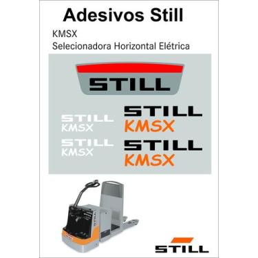 Imagem de Adesivos Empilhadeira Still KMSX - MJS