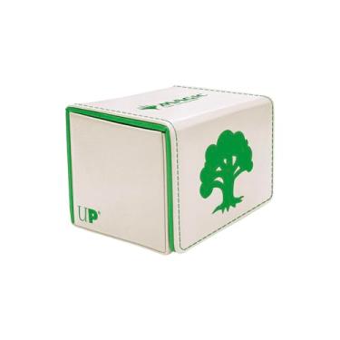 Imagem de Ultra Pro - Mana 8 Alcove Edge Deck Box - Forest for Magic: The Gathering, Store & Protect up to 100 Standard Size MTG Cards, Great for Commander Deck, Side Loading Deck Box, Premium Leatherette