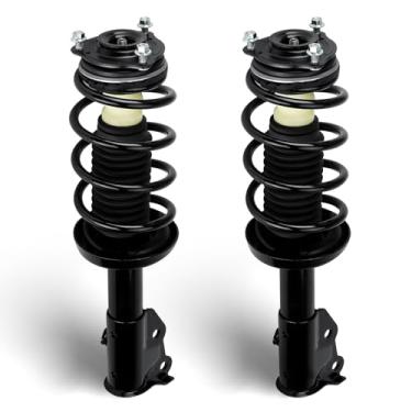 Imagem de Par dianteiro de amortecedores com amortecedor de mola helicoidal adequado para Honda Civic 2006-2011 DX EX LX 1.8L Coupe (Exc. Sedan e Si, híbrido, modelos GX), substituir para 172285 172284