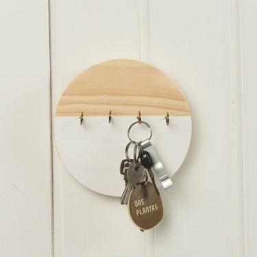 Imagem de Porta Chaves Branco - CASA 67