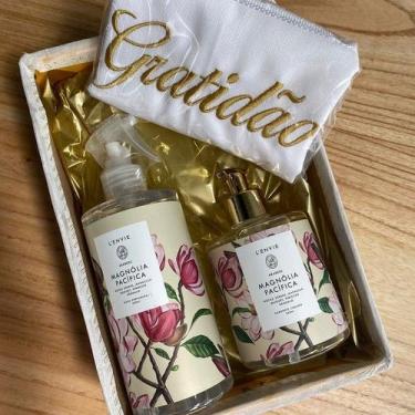 Imagem de Kit Dia das Mães L'ENVIE Água Perfumada, Sabonete e Toalha para Presen