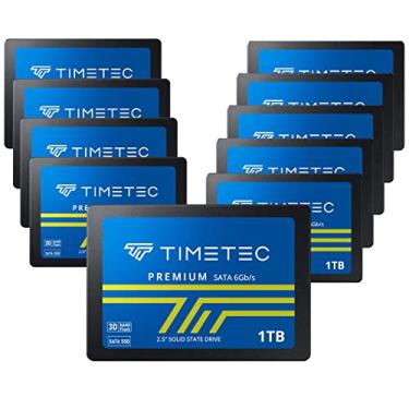 Imagem de Timetec 1TBx10 (pacote com 10) SSD 3D NAND SATA III 6Gb/s 2,5 polegadas 7 mm (0,28") Velocidade de leitura de até 550 MB/s SLC Cache Performance Boost Unidade interna de estado sólido para PC,