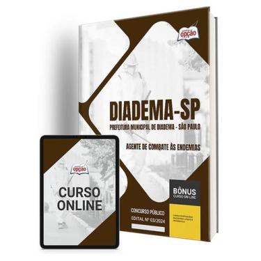 Imagem de Apostila Prefeitura de Diadema - SP 2024 - Agente de Combate às Endemi