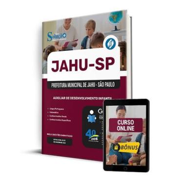 Imagem de Apostila Prefeitura de Jahu - SP 2025 - Auxiliar de Desenvolvimento In