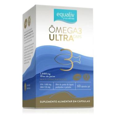 Imagem de Vitamina Ômega 3 Ultra Caps Epa Dha 60 Cápsulas - Equaliv