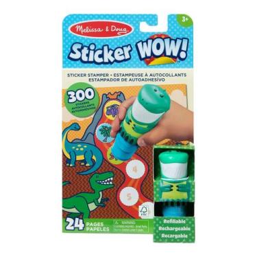 Imagem de Conjunto Caderno e Carimbo Dinossauro - Melissa & Doug