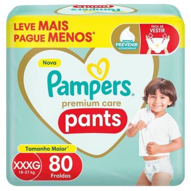 Imagem de Fralda Pampers Pants Premium Care XXXG com 80un