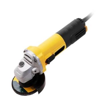 Imagem de Esmerilhadeira Angular 115mm, Motor de Cobre Puro, Lixadeira Elétrica 220V, com Proteção e Acessórios