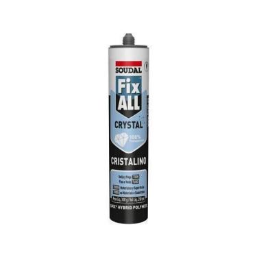 Imagem de SILICONE CRYSTAL FIX ALL TRANSPARENTE 300g - SOUDAL - SCRYS