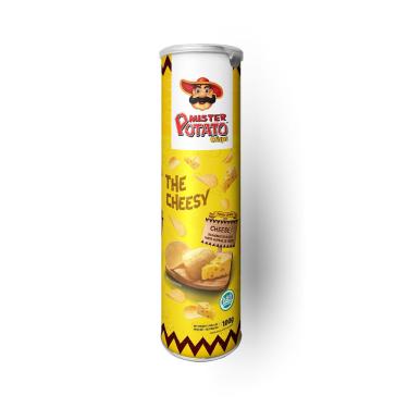 Imagem de Salgadinho Batata Queijo Mister Potato 100g Lata Crocante