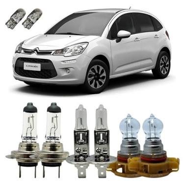 Imagem de Lâmpadas Halógenas Citroën C3 XTR Alto Baixo Milha 3200K T10 - Autovex