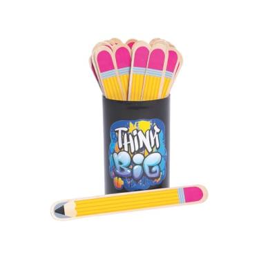 Imagem de Fun Express Pencil Flip Name Sticks - 36 Pieces - Educational and Learning Activities for Kids
