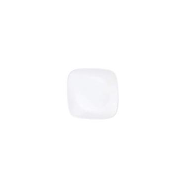 Imagem de Corelle J2206-N CP-8903 Placa, Largura: 6,5 polegadas (16,5 cm), resistente a estilhaçamento, leve, branco geada de inverno, quadrado, placa pequena