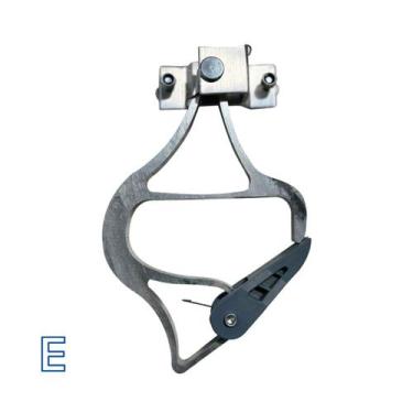 Imagem de Catraca de Alumínio Lado Esquerdo p/ Escadas Fibra de Vidro - Síntese