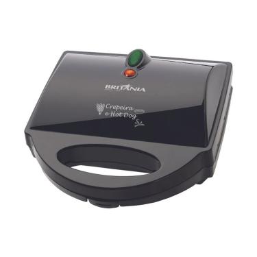 Imagem de Crepeira Elétrica Six para 6 Unidades 850W 110V com Chapa Antiaderente e Base Antiderrapante Britânia