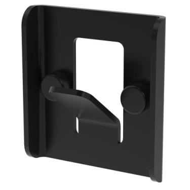 Imagem de Cabide/gancho/porta toalha alumínio preto fosco - Ispirazione - Future