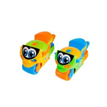 Imagem de Moto Baby Brinquedo Infantil, Kit com 2 Unidades, 10cm x 8cm x 16cm, para Crianças a partir de 1 Ano