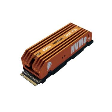 Imagem de DATO SSD M.2 Gen5 de 2 TB com dissipador de calor PCIe 5.0 x4 unidade interna de estado sólido de até 12.000 MB/s leitura, 10.000 MB/s alta velocidade, durável, fácil instalação, compatível com Gen5 M