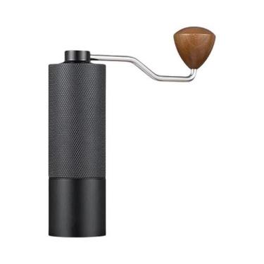 Imagem de Moedor De Café Manual Ajustável Em Aço Inoxidável CNC Profissional Com