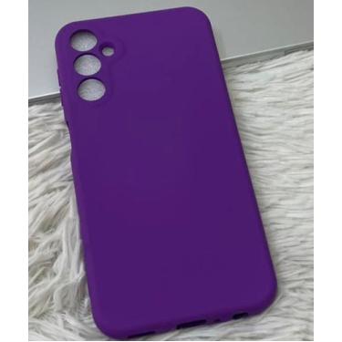 Imagem de Capa Capinha Case A24 Samsung Galaxy Silicone Aveludado Proteção de Câ