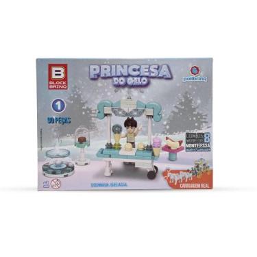 Imagem de Blocos de Montar Princesa Do Gelo Block Brink nº 1 - Polibrinq