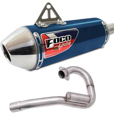 Imagem de Escapamento Curva + Ponteira Foco Pulse XR 300L Tornado 2024