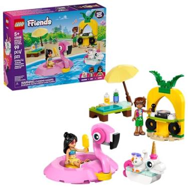 Imagem de LEGO Friends Festa na Piscina com Unicórnio e Flamingo 42658
