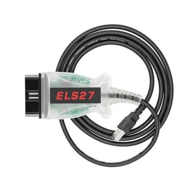 Imagem de Washinglee Cabo de diagnóstico ELS27 compatível com Ford Mazda Lincoln e Mercury Car, compatível com FORScan ELMconfig FF2 Foccus ScanMaster ELM v2.1 e Scantool.net. (chip 25K80)