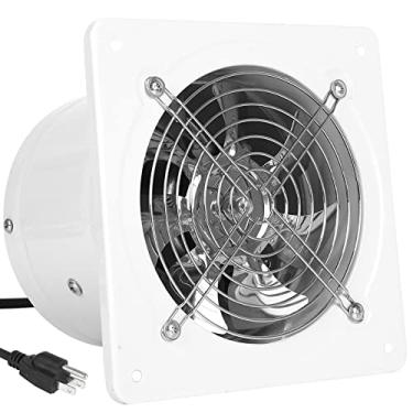 Imagem de Fepinc Exaustor com plugue, exaustor de parede de 20 cm 735 CFM com motor de cobre puro leve, ventilador de ventilação para cozinha, banheiro, banheiro, quarto e escritório, 110 V, branco