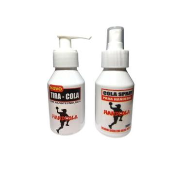 Imagem de Cola Spray para Handebol HandCola+ Removedor 100ml Cada