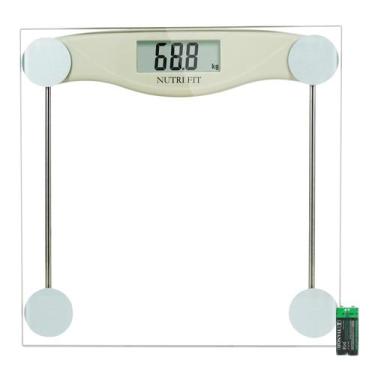 Imagem de Balança de banheiro NUTRI FIT Digital com peso de 150 kg de capacidade