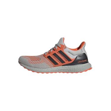 Imagem de adidas Ultraboost 1.0 Tênis masculino, Preto/Laranja Impacto/Cinza, 38